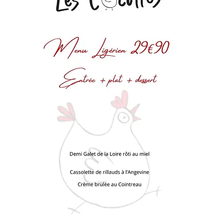 Hotel Logis Loire - Les Cocottes Restaurant