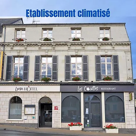 Hotel Logis Loire - Les Cocottes Restaurant 3*